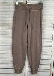 JOYLAB Distressed Joggers Mocha-XS