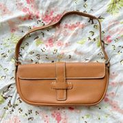 The Limited Tan Leather Mini Bag