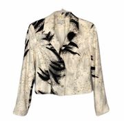 Alberto Makali Black Cream Jacket Size 10