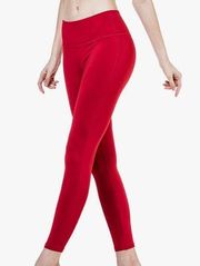 Never worn XS Red Tesla spandex leggings