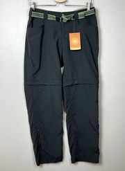 Outdoor Research OR Womens Solitaire Convertible Zip Nylon Hiking Pants Size 8