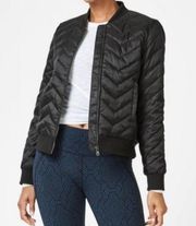 Sweaty Betty Glacier Quilted Bomber Jacket S