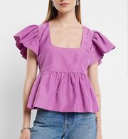 NWT  Peplum Top