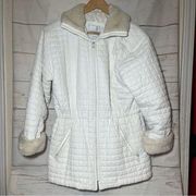 Andrew Marc • Quilted Jacket • Thermo Loft • Winter Jacket • Small • Faux Fur