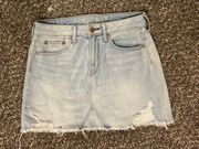 Outfitters Jean Skirt