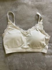 Maurice’s White/Cream Bralette