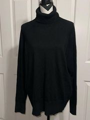 UNIVERSAL STANDARD Black Turtleneck Sweater