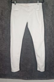 Mother Denium the looker mirror mirror white jeans mid Rise size 30 women