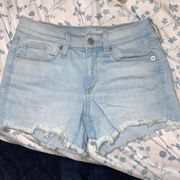 size 24 universal thread jean shorts