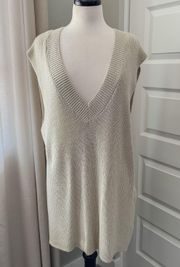 Wendy Oversized Sweater Vest NWOT