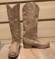Leather western boots size 11