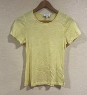 & other stories | Los Angeles atelier yellow knit tee shirt