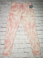 Jaclyn Intimates Yummy Pink Pajama Pants Size XLarge Tie Dye