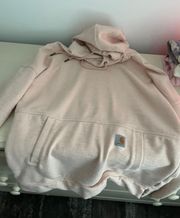 Light Pink  Hoodie Relaxed Fit