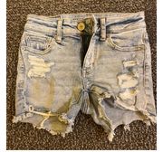 Outfitters Distressed Shorts