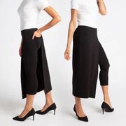 Betabrand Black The Sassiest Pants Skirt Leggings Midi Small Petite