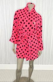 PINK VICTORIA'S SECRET Polka Dot Bath Robe XS / S