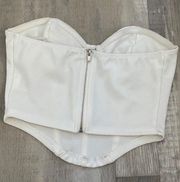 White Corset Top