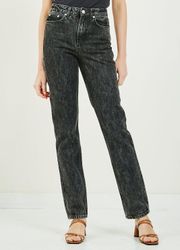 Washed Denim High Waisted Jeans