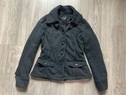 One Star Button Down Jacket Coat