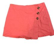 REWASH Button mini skirt