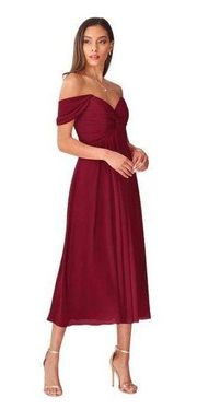 Azazie Vicenta Formal Bridesmaid Strapless Dress | Size C (Custom) | Size 4