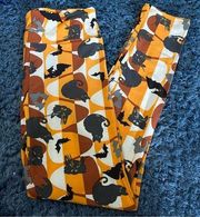 Lularoe leggings one size Halloween black cat