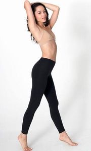 🔥 Cotton Spandex Jersey Black Leggings🔥~med