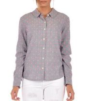 Shoreside Embroidered Chambray