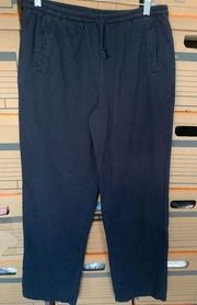 ESPRIT Vintage Sweatpants-Blue Joggers Drawstring Elastic Cuffs Medium EUC