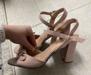 Madden Girl Madden Pink Block Heels