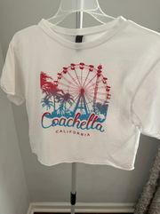 Coachella White T Shirt