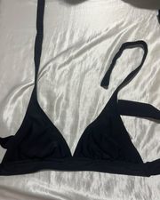 Black  Bathing Suit Top