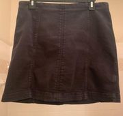 Free People Black Pencil Skirt Size 12