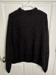 Pullover Mock Neck Sweater