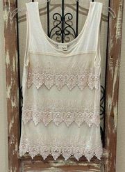 Daytrip lace tunic top