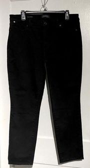 Talbots black jeans size 12