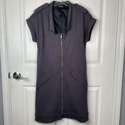 Karl Lagerfeld Gray Sheath Dress