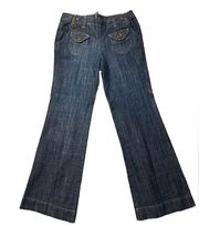 INC Denim Jeans - Size 8  Medium Denim Flare Bottoms