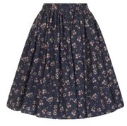 Collectif London Jasmine Moonflower swing skirt size 8