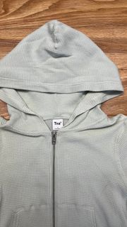 waffle zip up