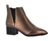 NIB! Seven7 Madison Python Pointed Bootie - Size 8