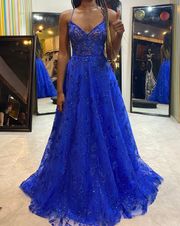 Blue Formal / Pageant / Prom Dress
