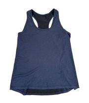 Tory Burch Sport - Racerback Tank in Blue and Grey