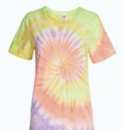 ReDone tie dye tee multicolored S