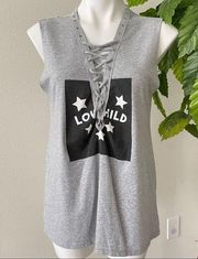 Don’t Ask Why Women’s Graphic Sleeveless Tee Size ONE SIZE