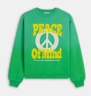 NEW MADHAPPY GREEN PEACE OF MIND SWEATER