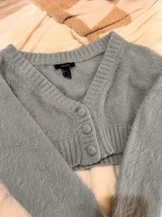 Cropped Cardigan Sweater