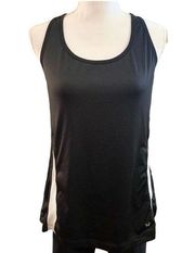 Women's𝅺 Xersion black/white racer back athletic tank