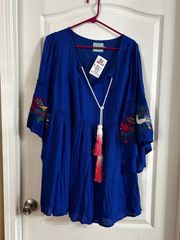 Boutique Fit and Flare Women’s Oversized Dress M. 1037